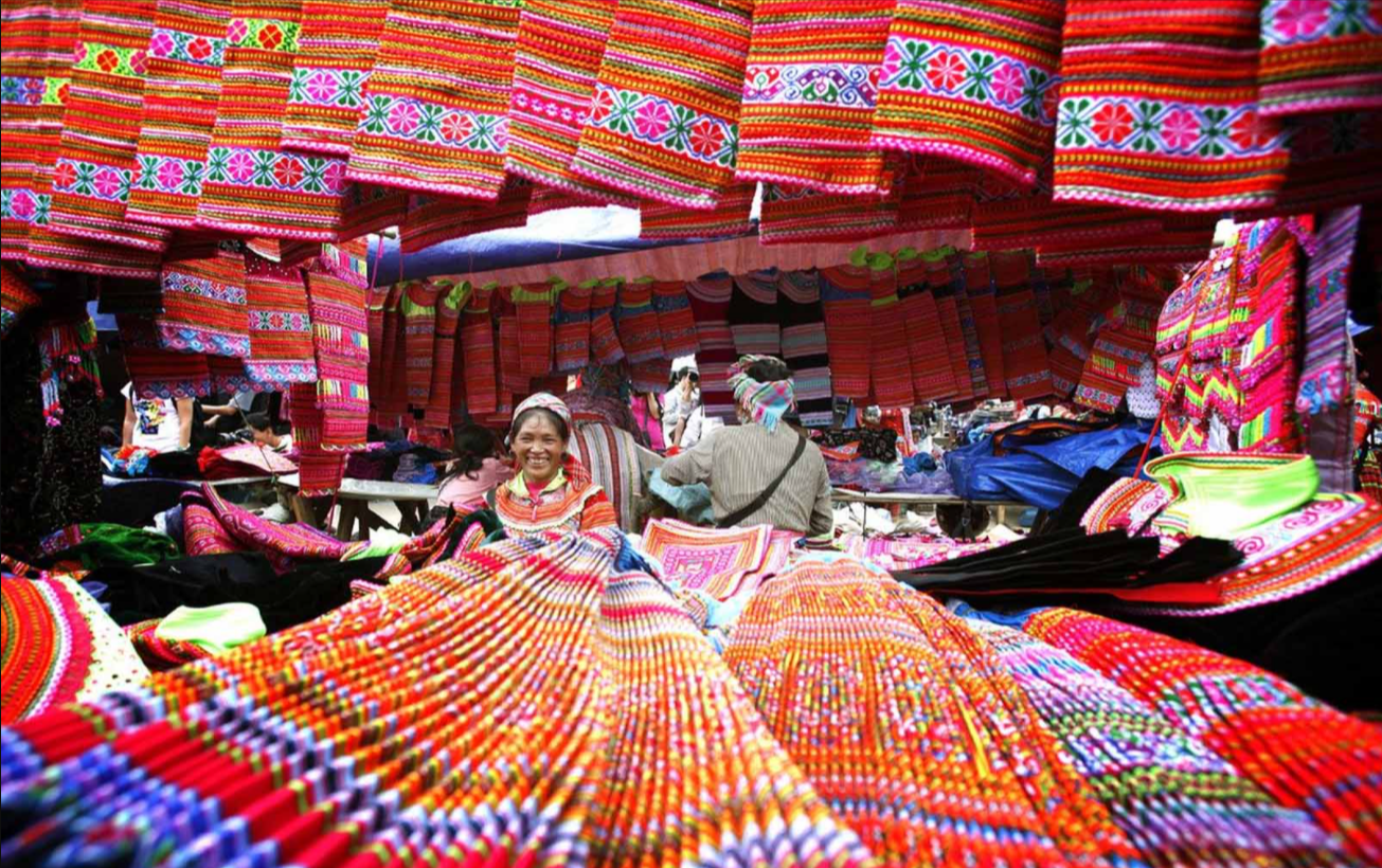 Chợ phiên Bắc Hà được bình chọn là một trong 10 phiên chợ độc đáo nhất Đông Nam Á